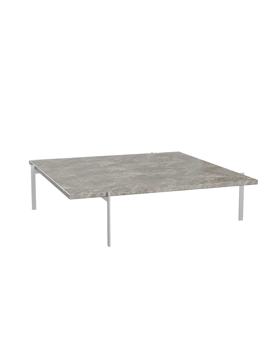 PK61A Sofabord af Poul Kjærholm - Brungrå marmor - Jacobsen Plus