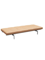 PK80 Daybed af Poul Kjærholm - Natur læder / Natur - Jacobsen Plus