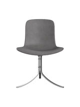 PK9 Stol af Poul Kjærholm - Embrace læder / Concrete - Jacobsen Plus