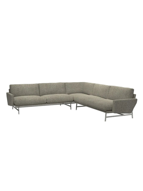 Lissoni PL115 Hjørnesofa, Moss 015 fra Fritz Hansen - 1 - Jacobsen Plus