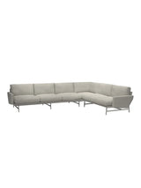 Lissoni PL117S Hjørnesofa, Clay 012 fra Fritz Hansen - 1 - Jacobsen Plus