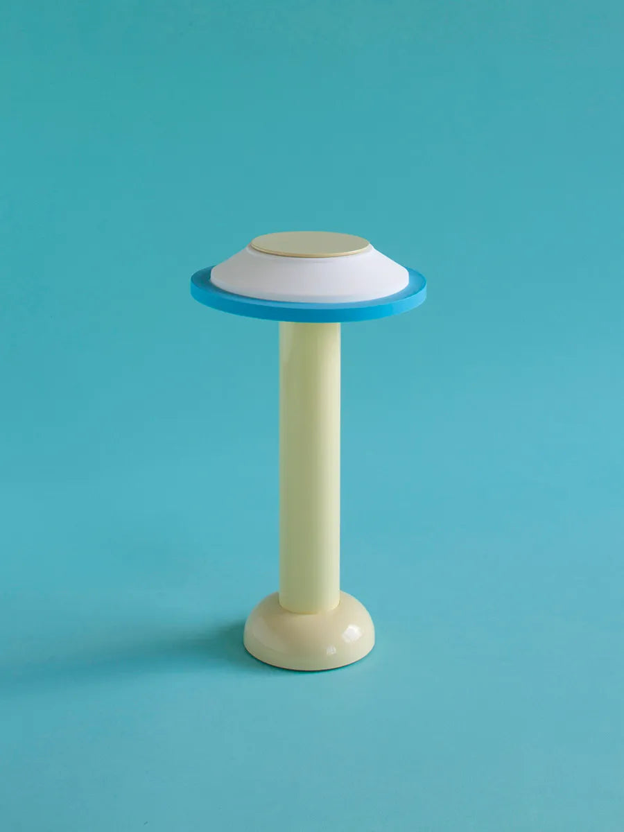 Sowden Light Portable Lamp PL2, yellow/white