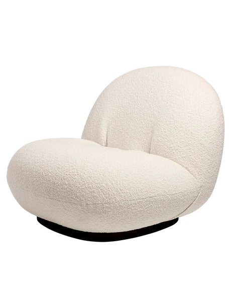 Pacha Lounge Chair, swivel fra GUBI - Prisgruppe 1 / Pearl Gold - Jacobsen Plus
