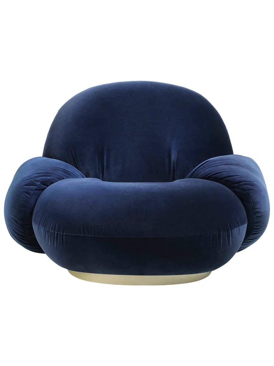 Pacha Lounge Chair w. Armrest, swivel, fra GUBI