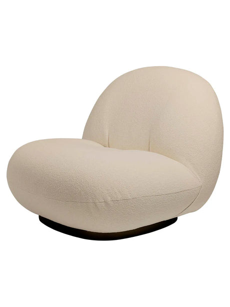 Pacha Lounge Chair, swivel fra GUBI - Prisgruppe 1 / Pearl Gold - Jacobsen Plus