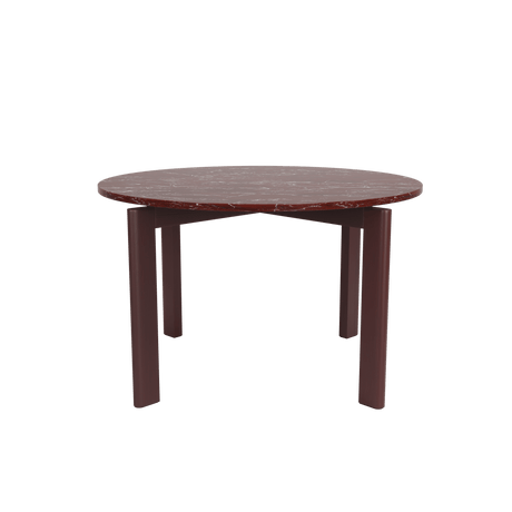 After Dining Table Ø120, Marble Burgundy fra Fritz Hansen - 1 - Jacobsen Plus
