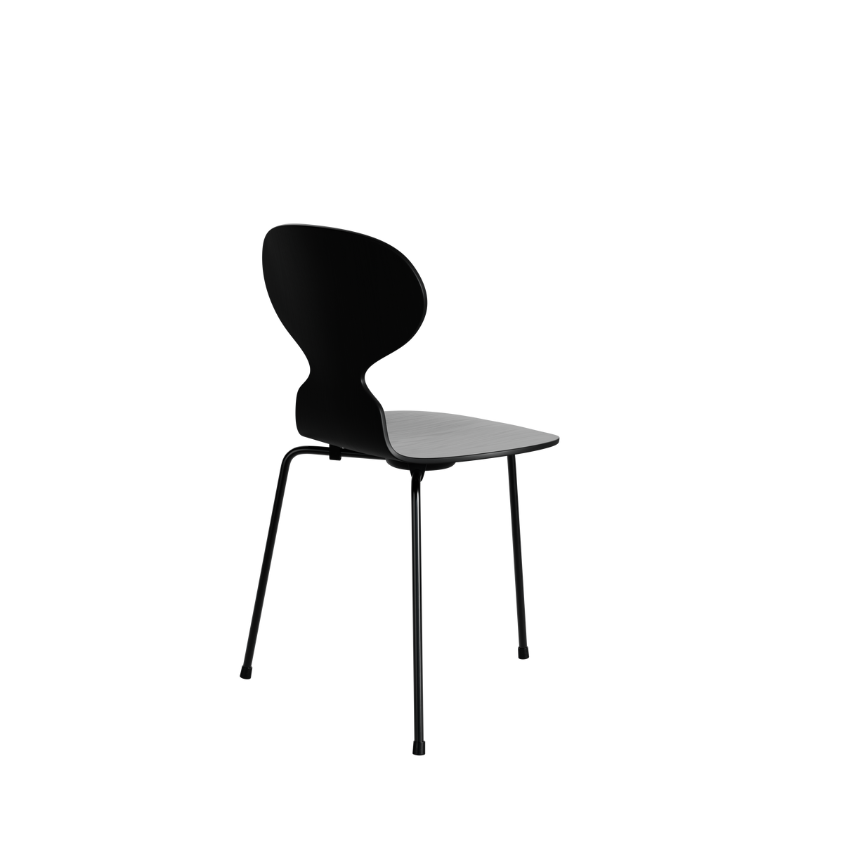Arne Jacobsen Signatursæt: Special Edition Æggebordet m. 3 Myren Stole - Sort - 8 - Jacobsen Plus
