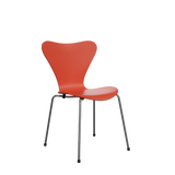 3107 Serie 7 stol - Verner Panton 100 fra Fritz Hansen - Orange - Jacobsen Plus