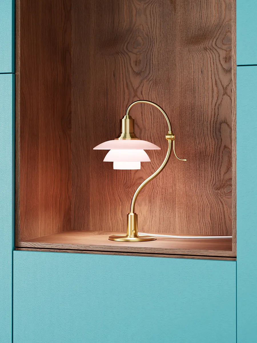 PH 2/2 Question Mark Pale Rose Bordlampe fra Louis Poulsen - 5 - Jacobsen Plus
