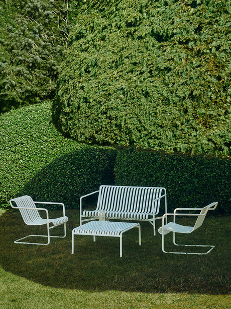 Palissade Cantilever Lounge Chair Low fra Hay - Iron red - Jacobsen Plus