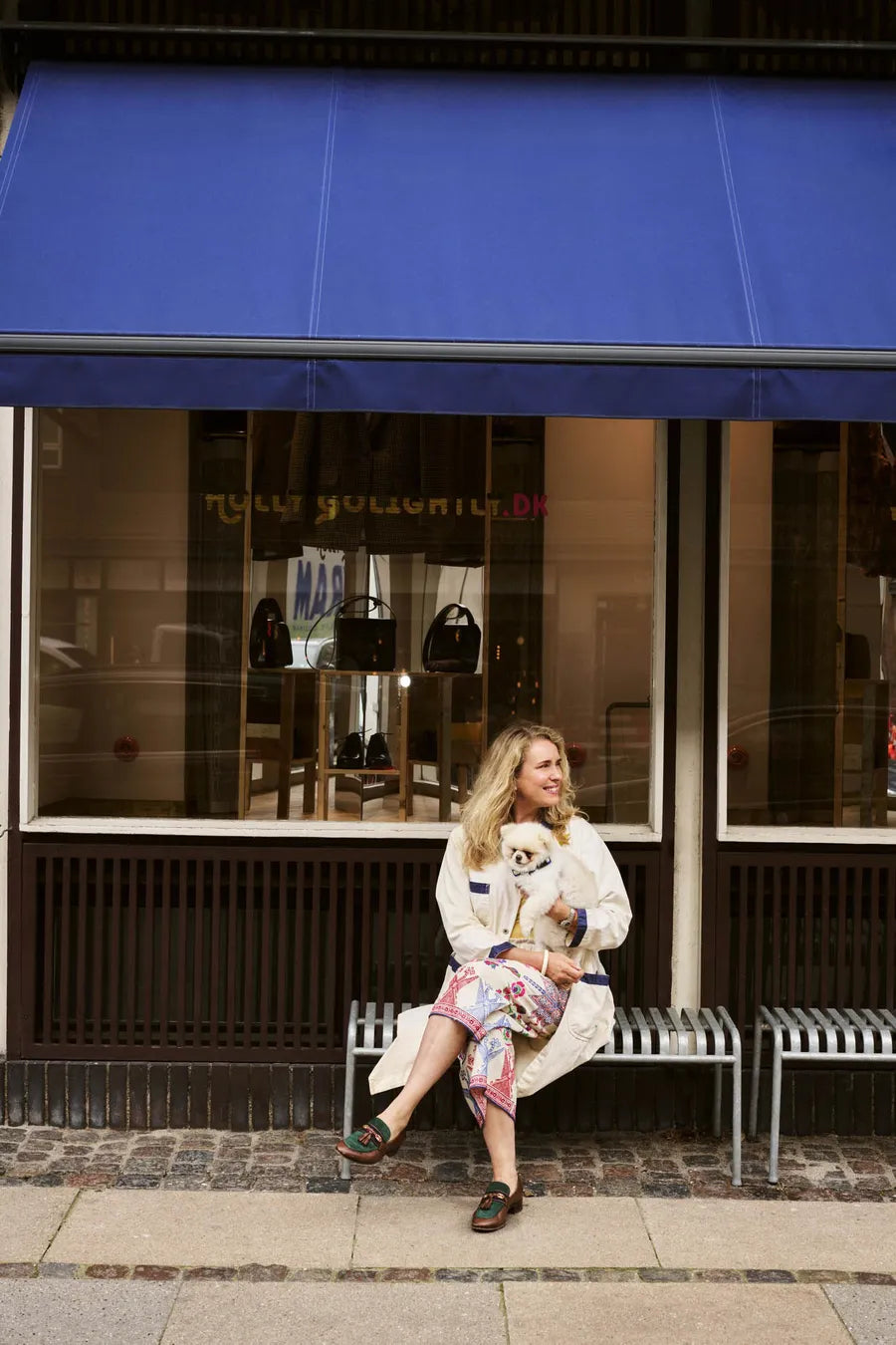 Palissade Bench, hot galvanised fra Hay