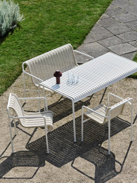 Palissade Cord Dining Bench fra Hay - Olive - Jacobsen Plus