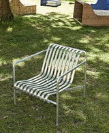 Palissade Dining Armchair, hot galvanised fra Hay