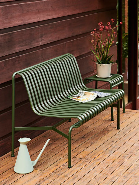 Palissade Dining Bench uden armlæn, olive fra Hay - 3 - Jacobsen Plus