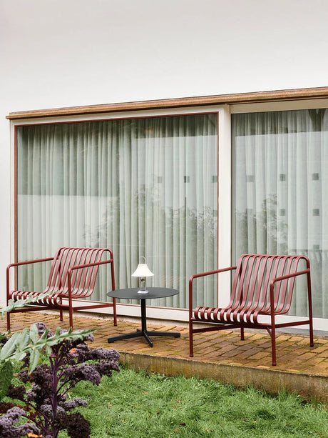 Palissade Lounge Chair Low, iron red fra Hay - 2 - Jacobsen Plus