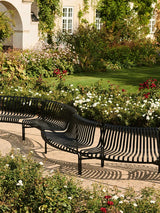 Palissade Park Dining Bench, out, antracit fra Hay - 2 - Jacobsen Plus