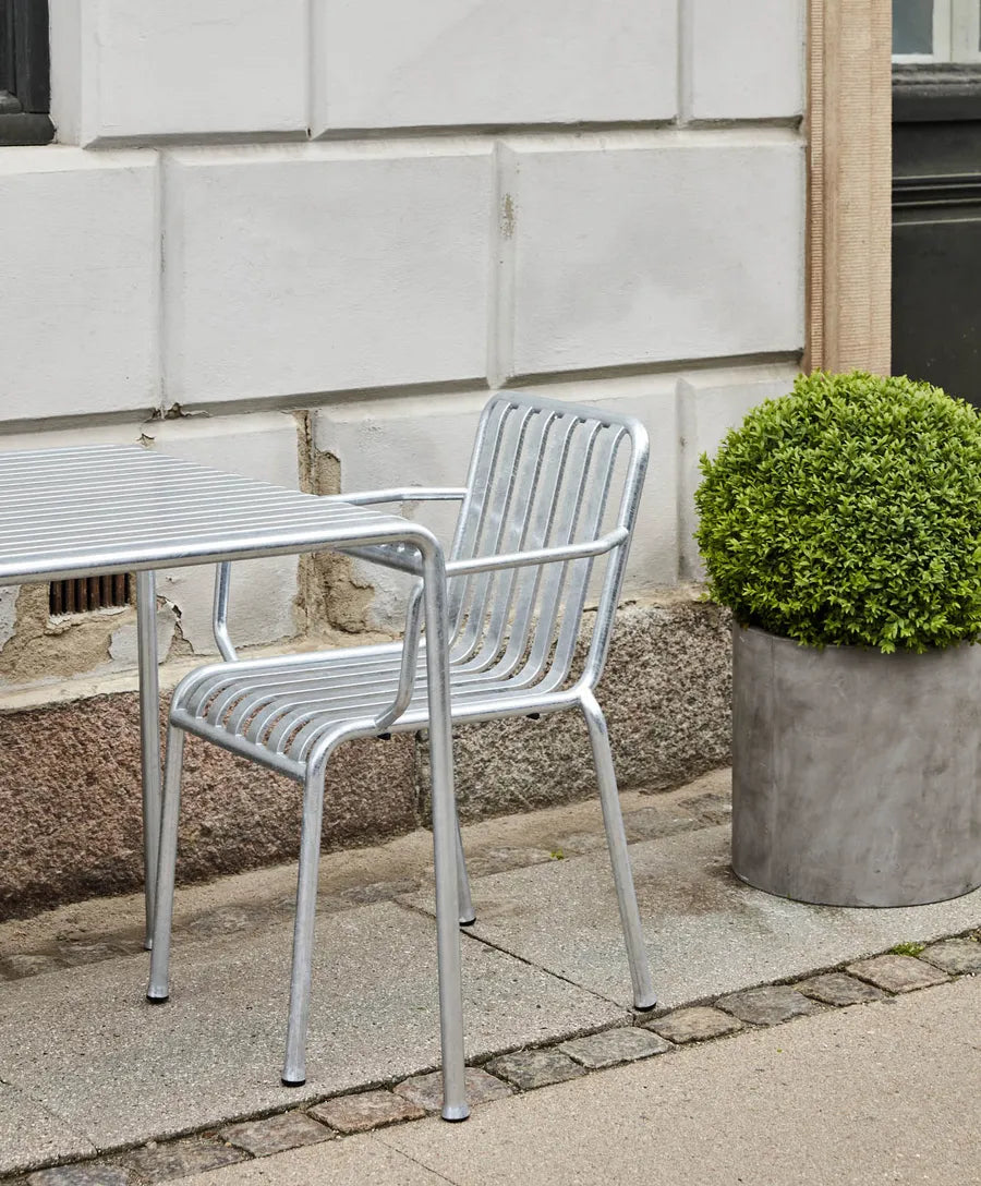 Palissade Armchair, hot galvanised fra Hay