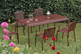 Palissade Armchair, iron red fra Hay