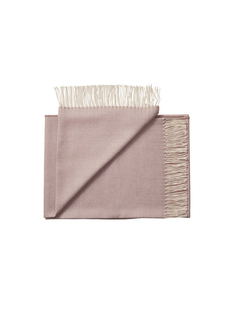 Silkeborg Uldspinderi - Panama Plaid, Dusty Rose, 130x200 cm - Jacobsen Plus