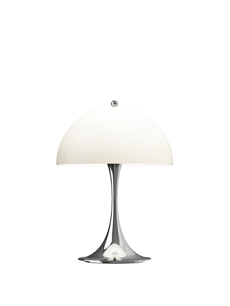 Panthella 250 Portable V3 Bordlampe fra Louis Poulsen - Chrome Opal Beige - Jacobsen Plus