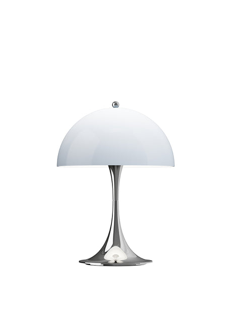 Panthella 250 Portable V3 Bordlampe fra Louis Poulsen - Chrome Opal Blue Grey - Jacobsen Plus