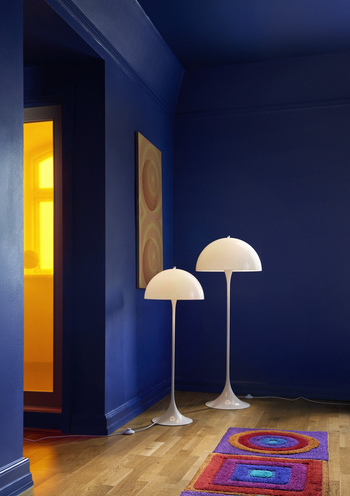 Panthella Gulvlampe V3, Ø400 af Verner Panton - 7 - Jacobsen Plus