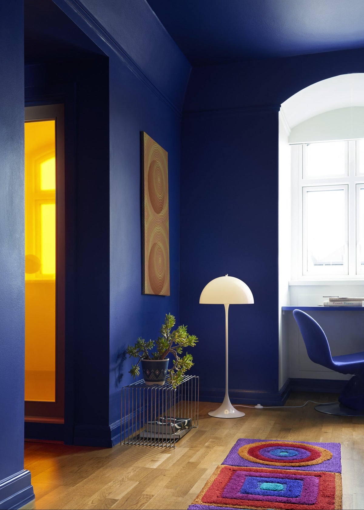 Panthella Gulvlampe V3, Ø400 af Verner Panton - 2 - Jacobsen Plus