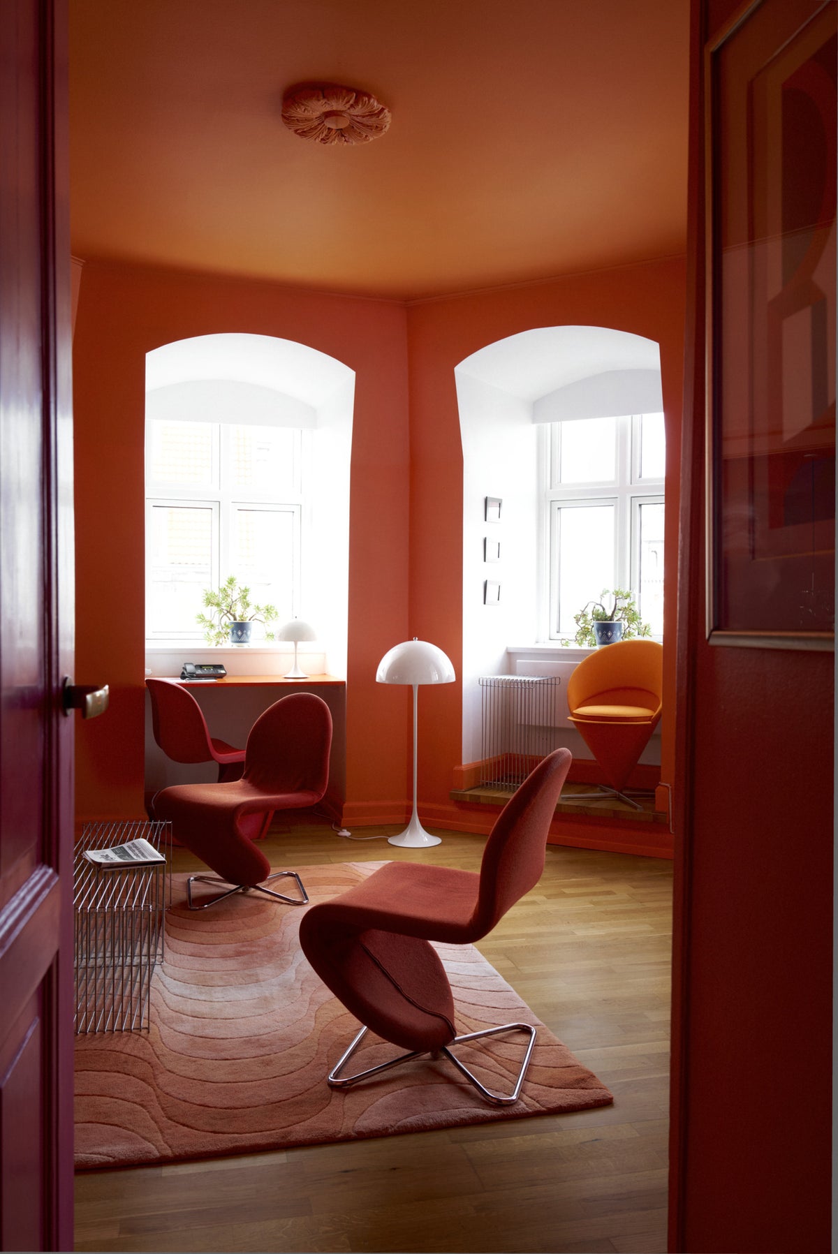 Panthella Gulvlampe V3, Ø400 af Verner Panton - 9 - Jacobsen Plus