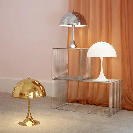 Panthella 250 bordlampe, krom af Verner Panton - 2 - Jacobsen Plus