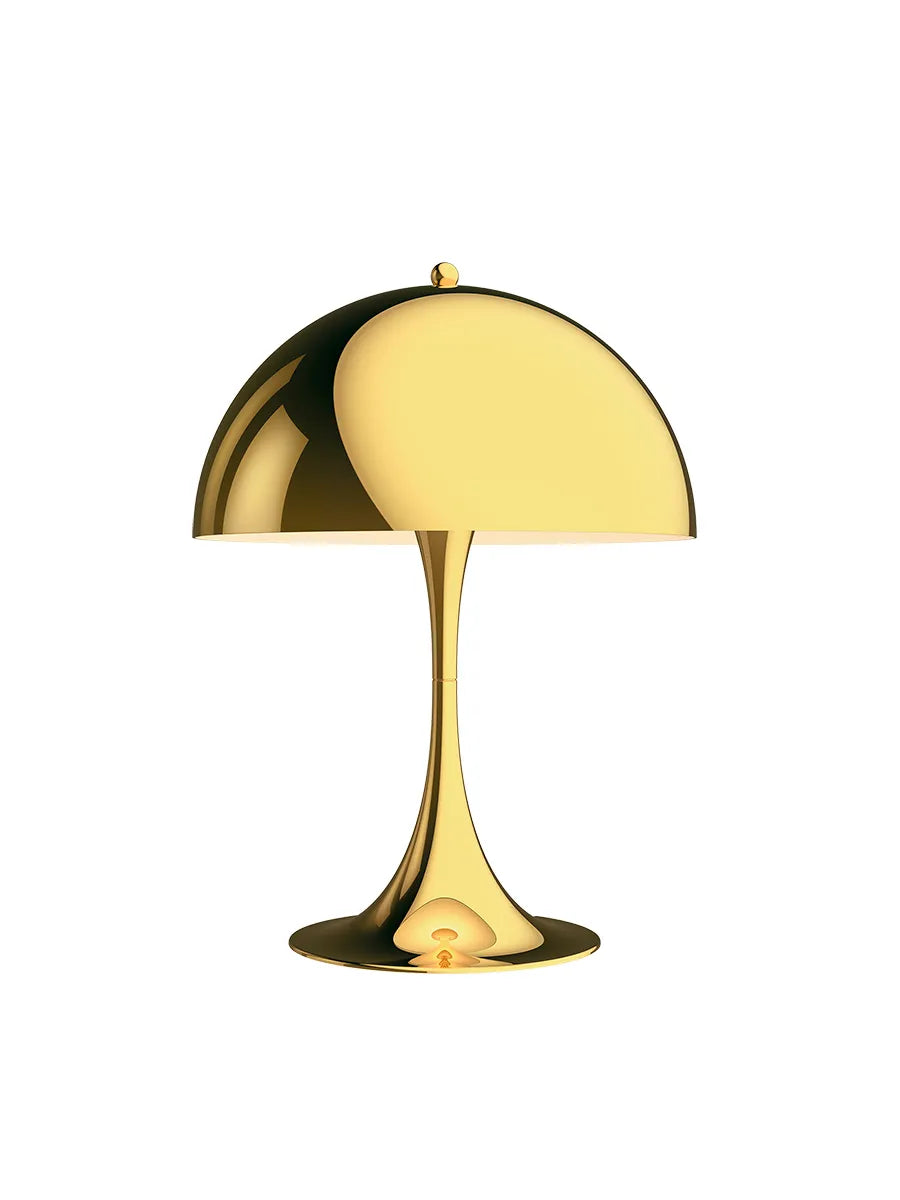 Panthella 320 bordlampe, messing af Verner Panton