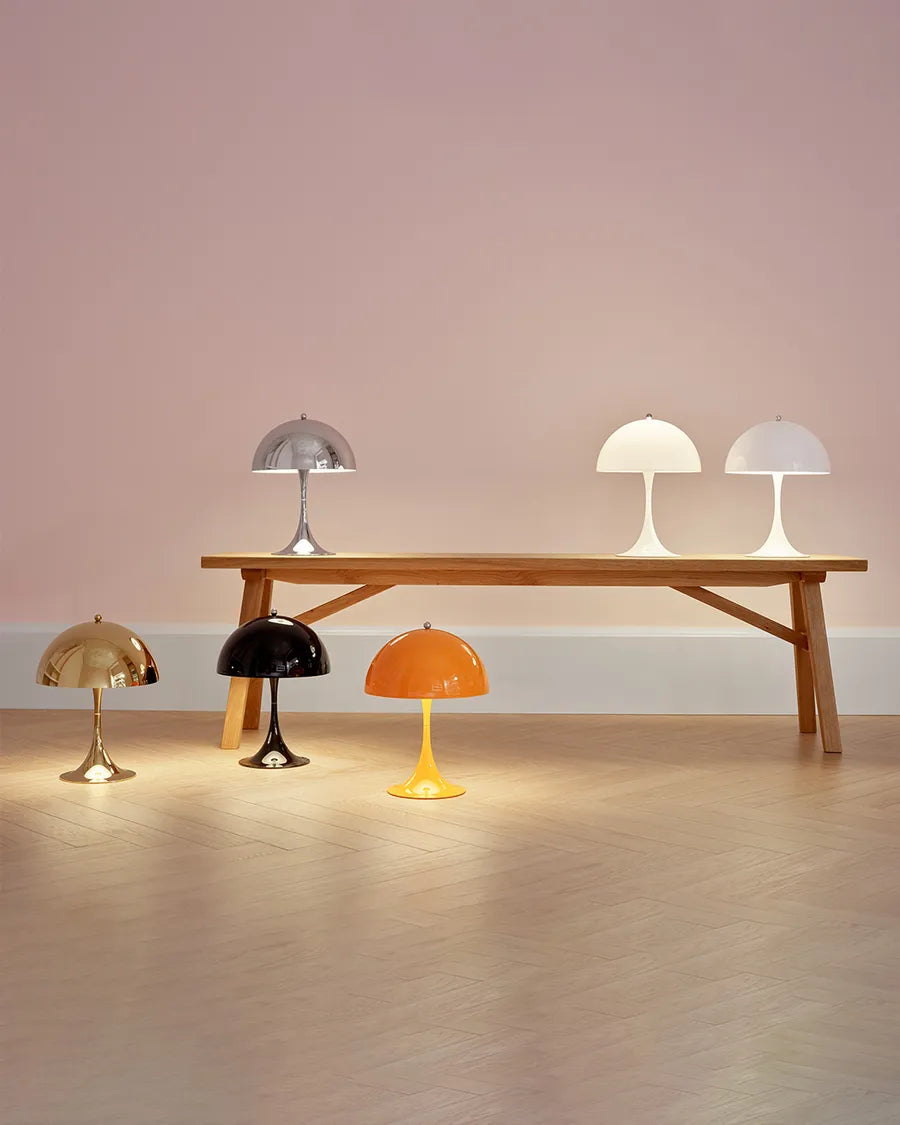 Panthella 250 bordlampe, opal af Verner Panton - 2 - Jacobsen Plus
