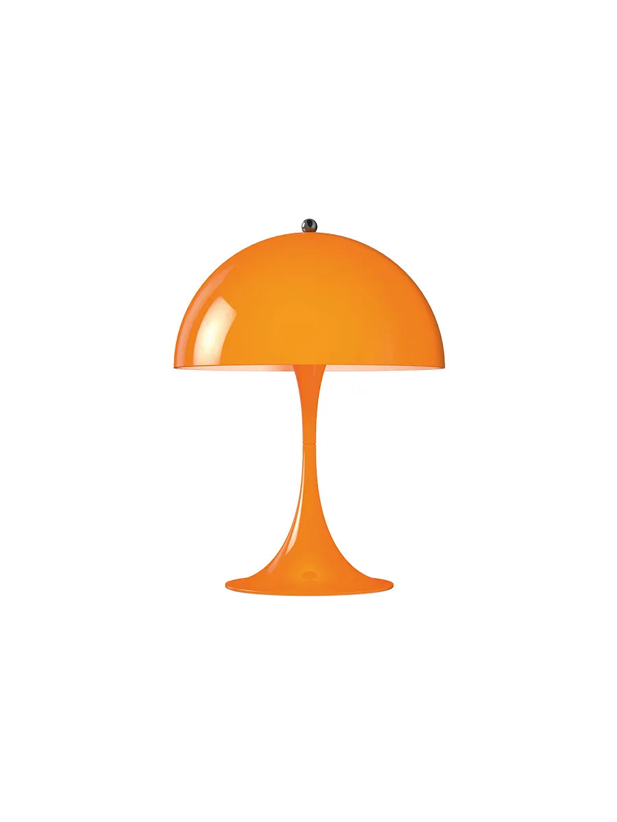 Panthella 250 bordlampe, orange af Verner Panton