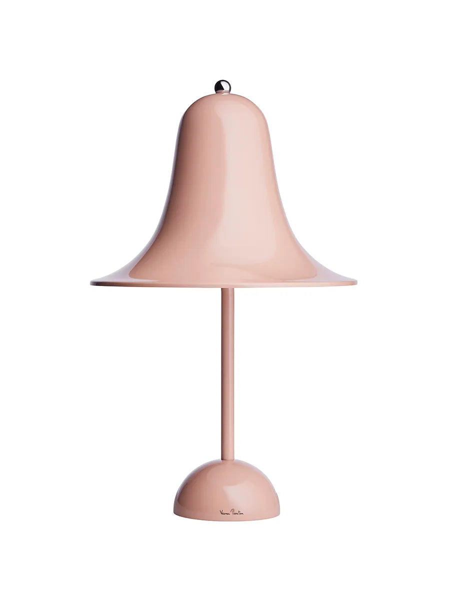 Pantop Bordlampe af Verner Panton - Dusty rose - Jacobsen Plus