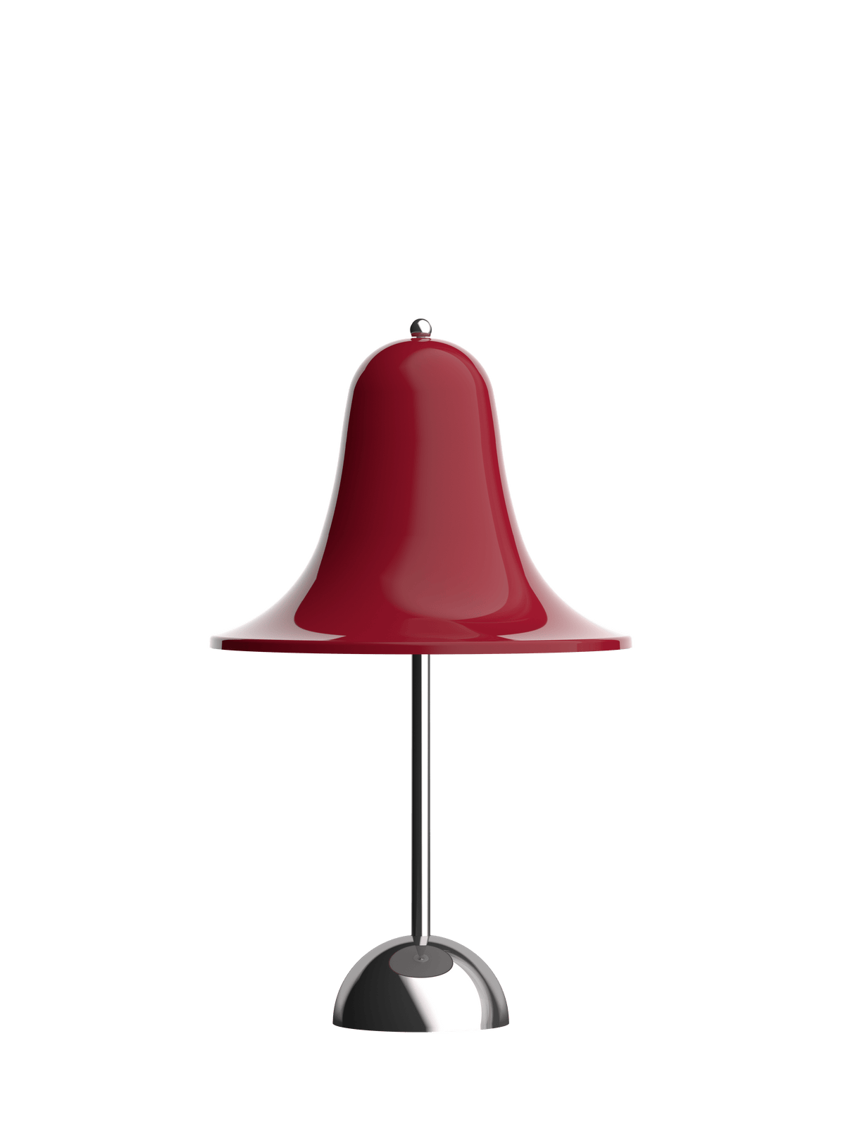 Pantop portable bordlampe, Ø18 af Verner Panton - Cherry red - Jacobsen Plus