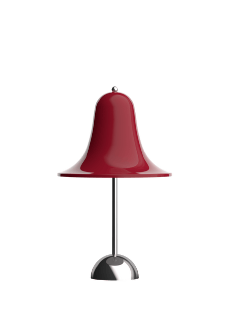 Pantop portable bordlampe, Ø18 af Verner Panton - Cherry red - Jacobsen Plus