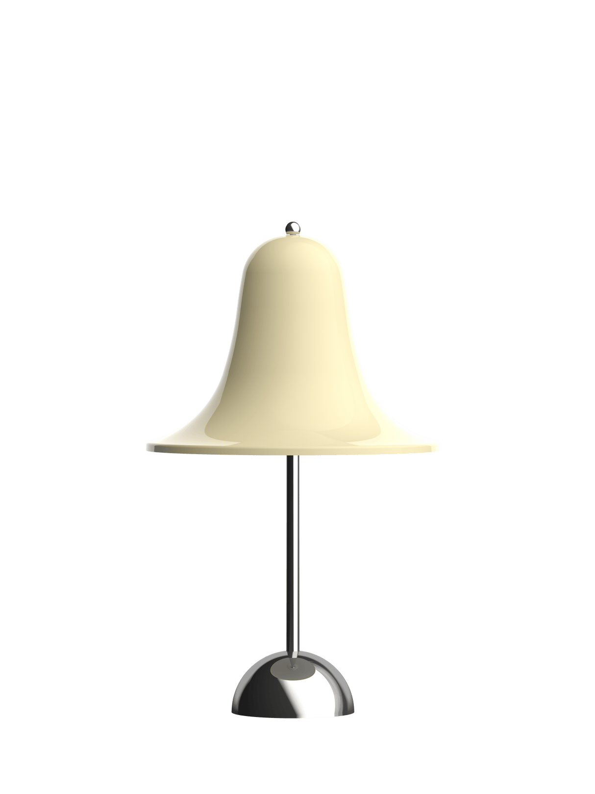 Pantop portable bordlampe, Ø18 af Verner Panton - Cream white - Jacobsen Plus
