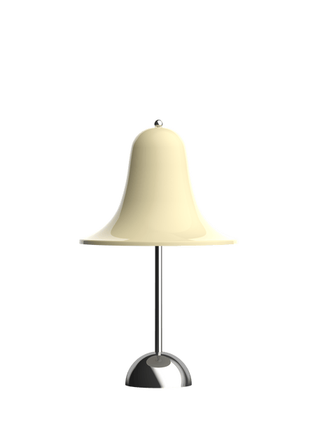 Pantop portable bordlampe, Ø18 af Verner Panton - Cream white - Jacobsen Plus