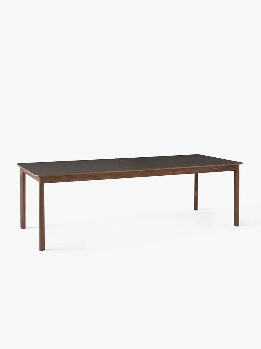 Patch HW2 Spisebord Med Udtræk fra &Tradition - Valnød (Cacao Orinoco 0749) - Jacobsen Plus