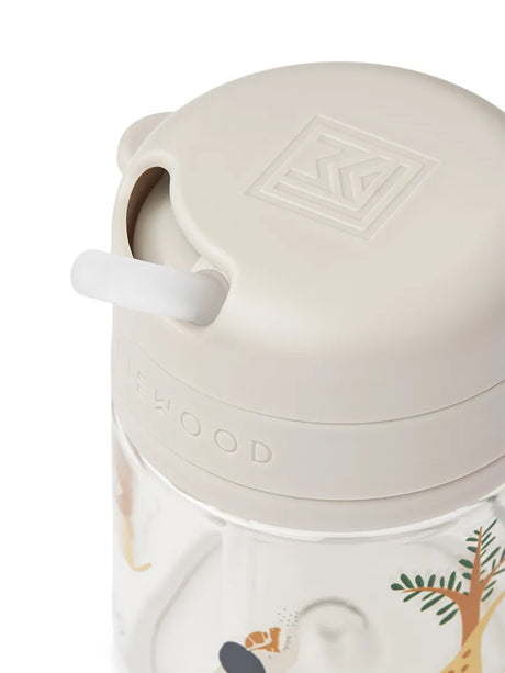 Pavia Tritan Straw Cup 280 ml, all together/sandy fra Liewood - 5 - Jacobsen Plus
