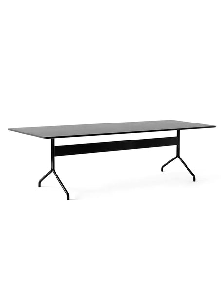 Pavilion Bord AV24 fra &Tradition - Sort lakeret eg - Sort stel - Jacobsen Plus