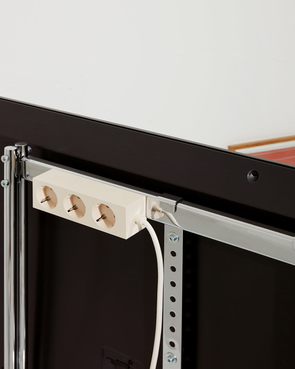 Pedestal - Power bar, Stikdåse med 3 udtag, 5 m. ledning - 12 - Jacobsen Plus