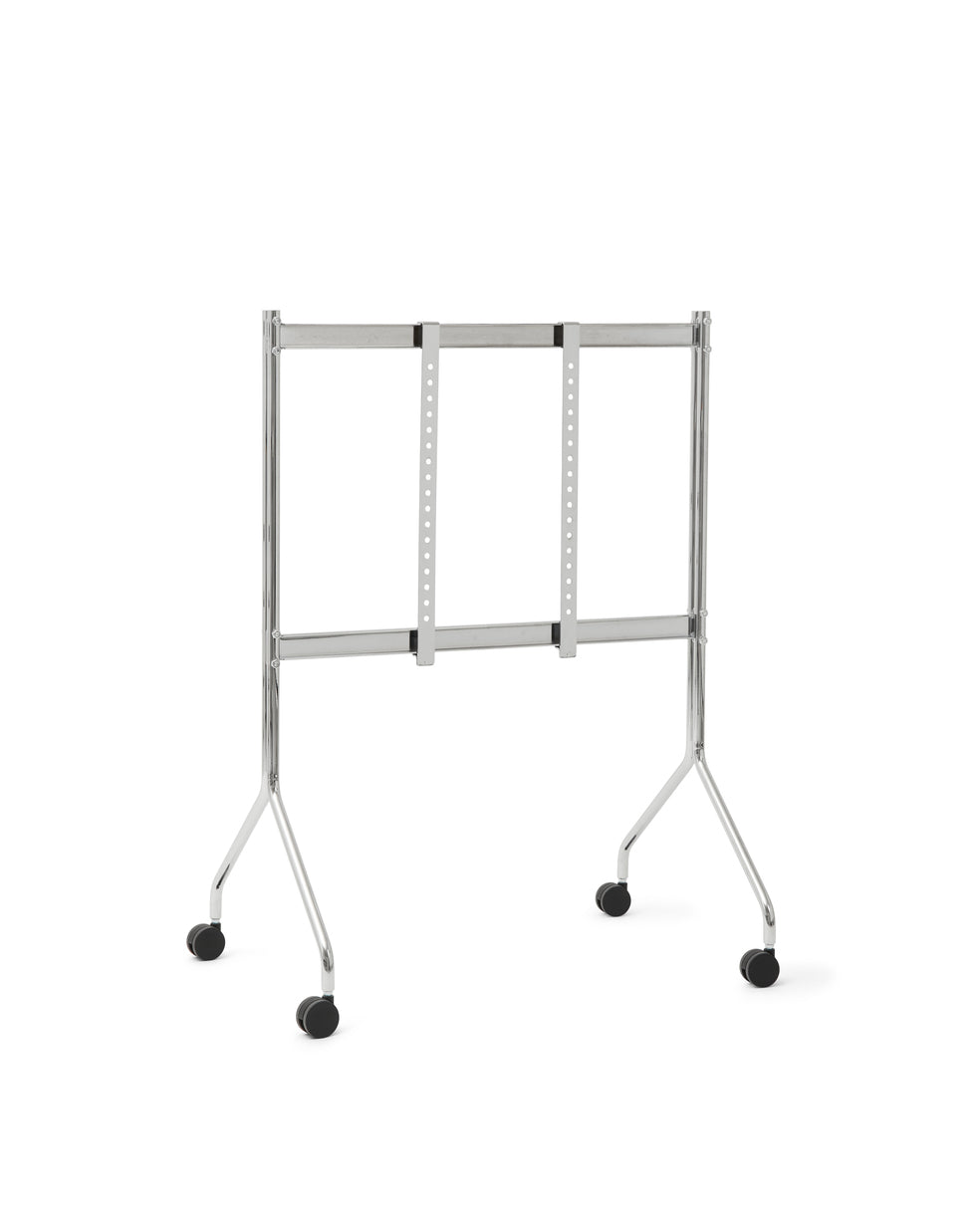 Pedestal - Moon Regular TV-stander - Chrome - Jacobsen Plus