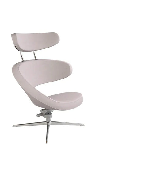 Peel™ lænestol, højre fra Variér - Cream white HAL100 / Eksklusiv skammel - Jacobsen Plus