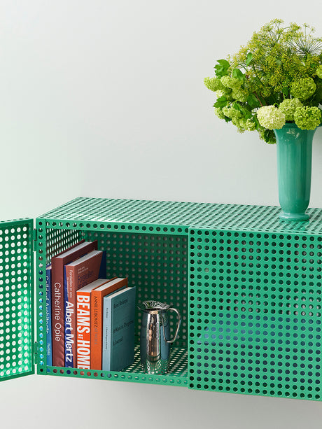 Perforated Cabinet Wall fra Hay - Soft jade - Jacobsen Plus