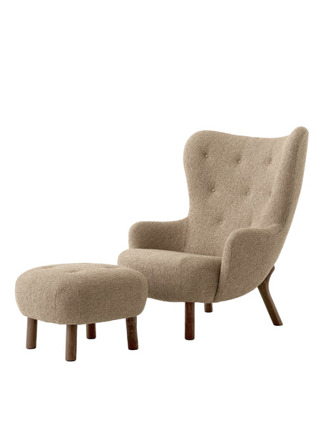 Petra VB3 lænestol inkl. Skammel, Barnum 004 fra &Tradition - 1 - Jacobsen Plus