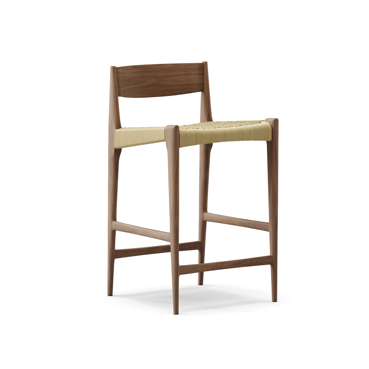 Pia barstol fra DK3 - Oliebehandlet valnød - Jacobsen Plus