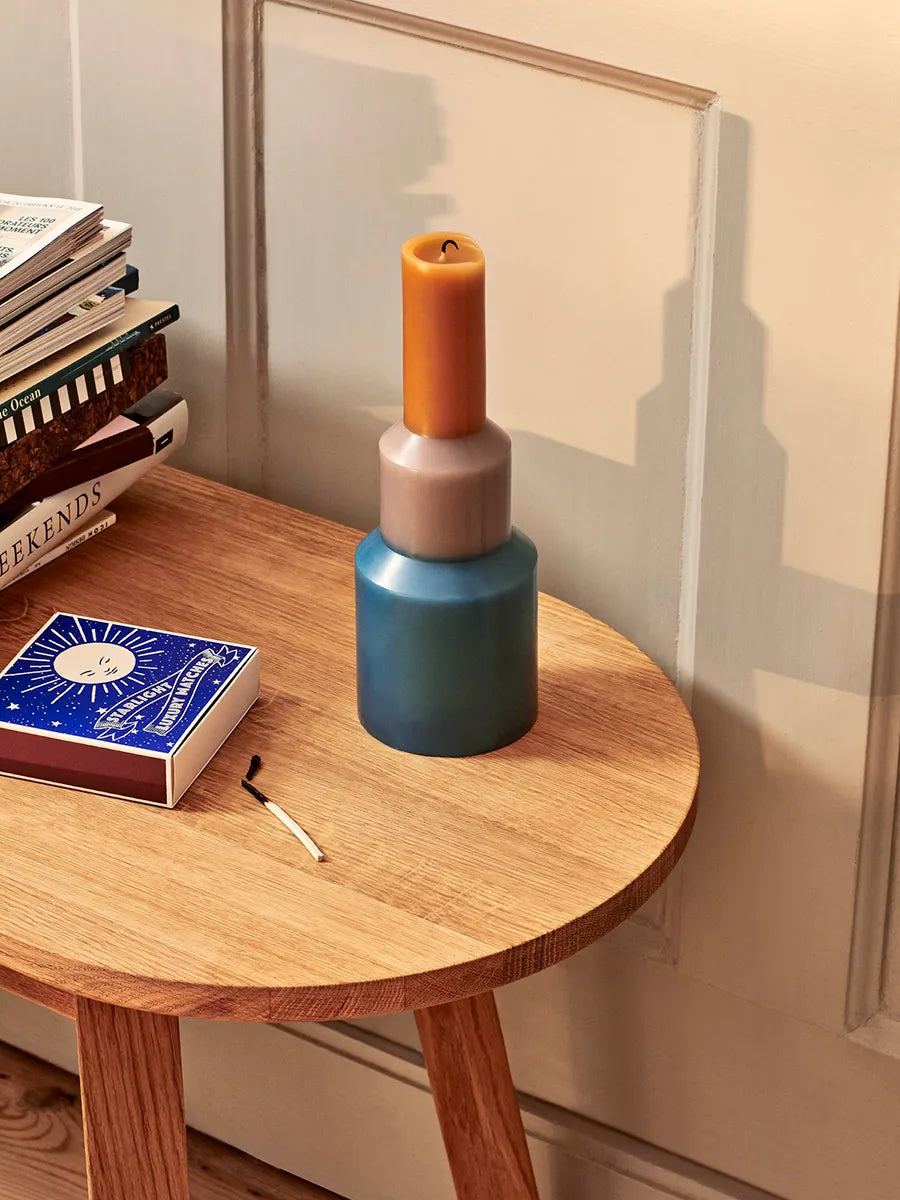 Pillar lys, M blue fra Hay