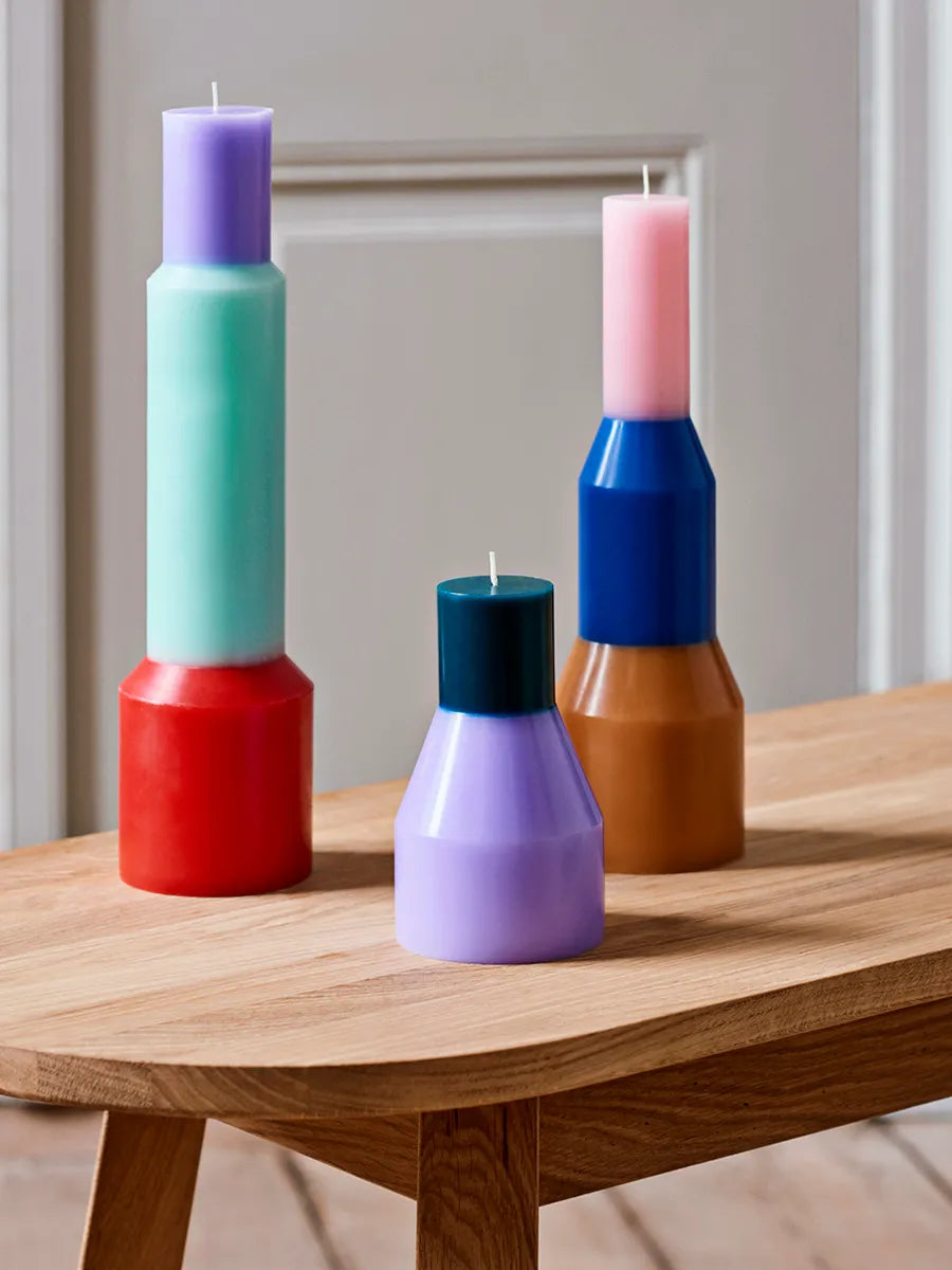 Pillar lys, S lavender fra Hay