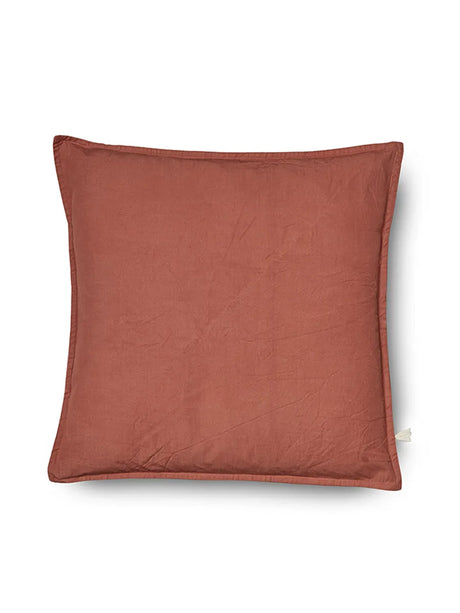 Pillow Cotton Slub fra Aiayu - Terracotta - Jacobsen Plus