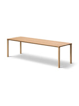 Piloti Bord fra Fredericia Furniture - 120 x 39 cm / Eg sæbe - Jacobsen Plus